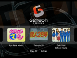 Geneon Previews menu.