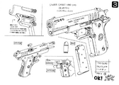 3 - Grader Cingle Hand 2043 handgun