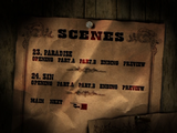 First scenes menu.