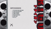 Disc 1 episodes menu.