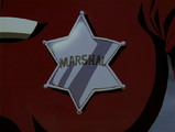 Marianne's marshal badge.