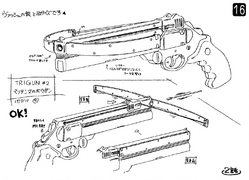 Bowgun design.