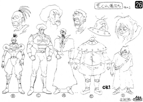 1998 anime designs