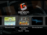 Geneon Previews menu.