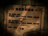 First scenes menu.