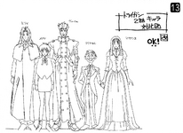 Height chart for episode 2 from the STAGE-1 Monthly Satellite Times Production Preview using Milly's early design.