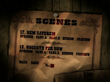 Second scenes menu.